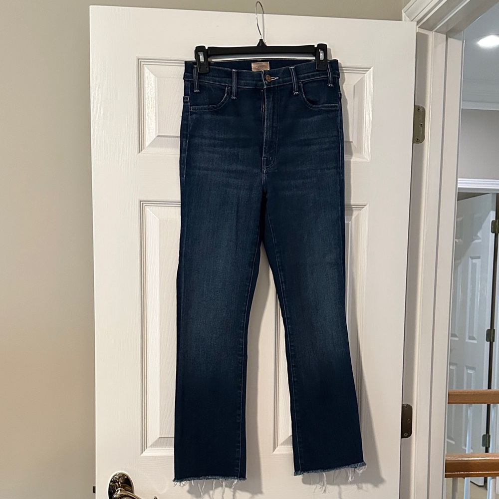Mother “The Hustler Ankle Fray” Size 27 “Home Movies” Women's Jeans